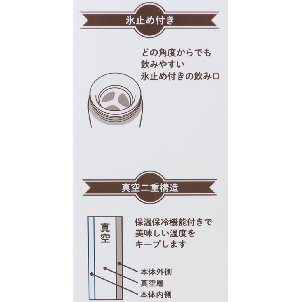 現貨｜mofusand x 日比谷花壇 鯊魚貓 日版 不銹鋼膽 保溫杯 300ml (鯊魚貓 53-5002)