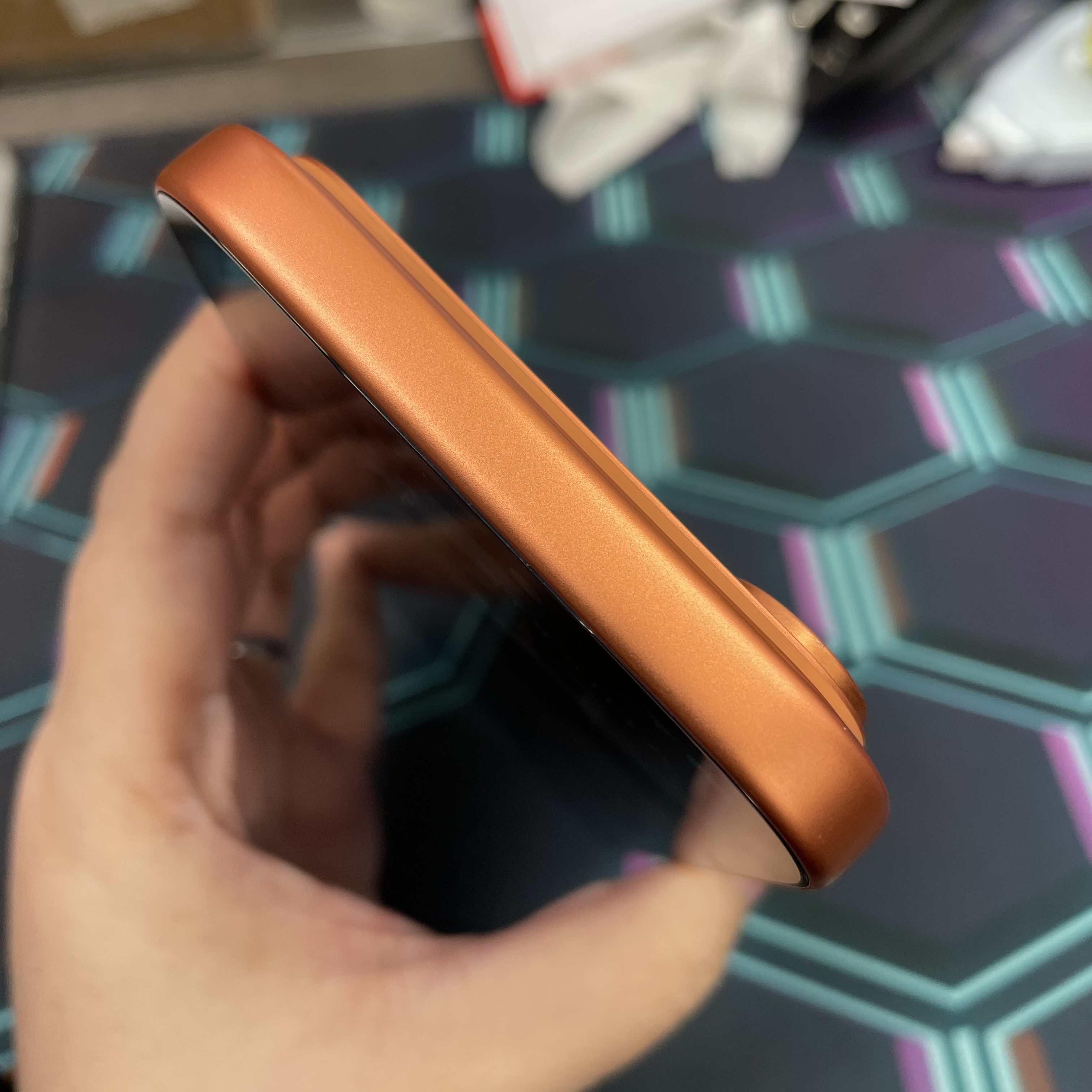 *8358 17 pro max 完美機 256GB 電100 橙色 orange