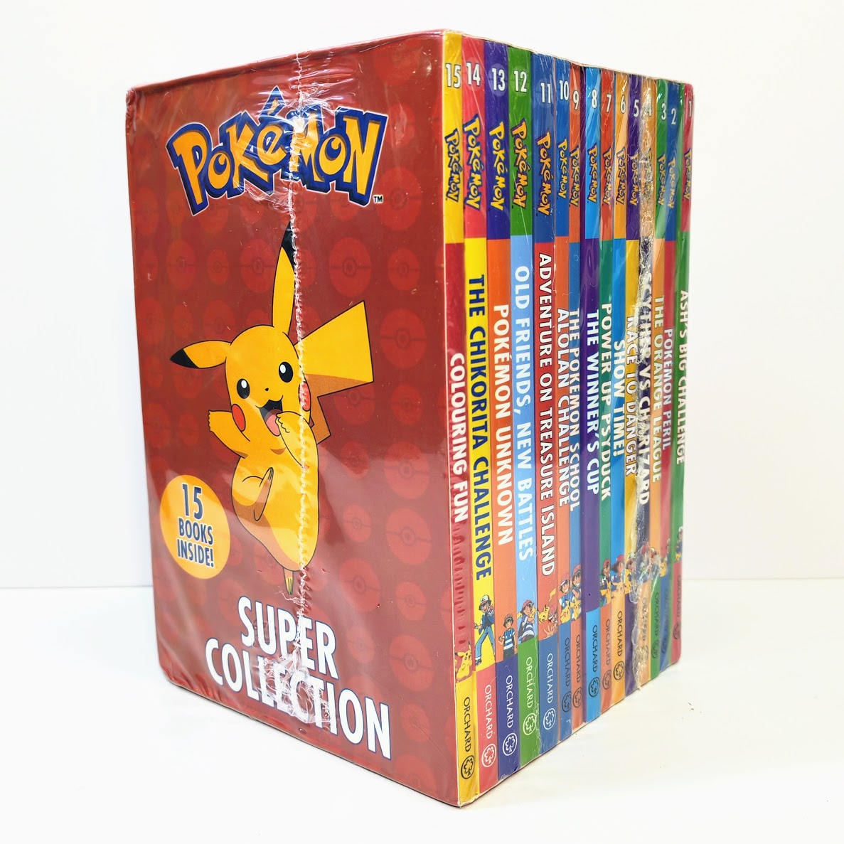 Pokemon Super Collection 1-15 books | age 9-14 | B392