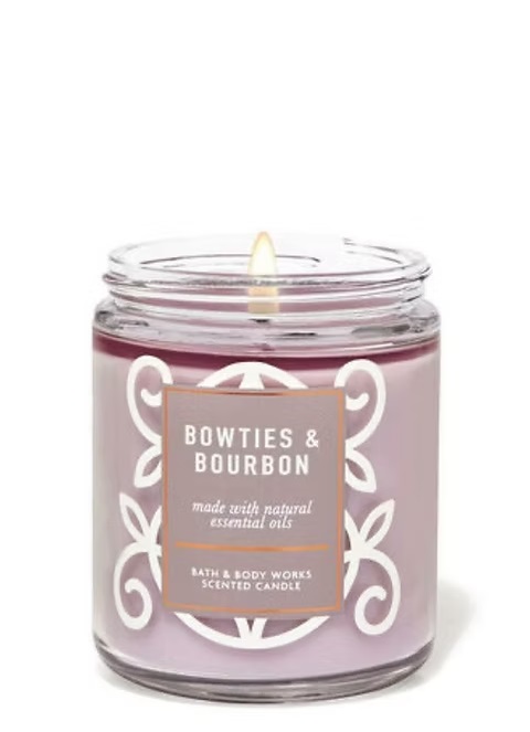 Bowties & Bourbon Single Wick Candle