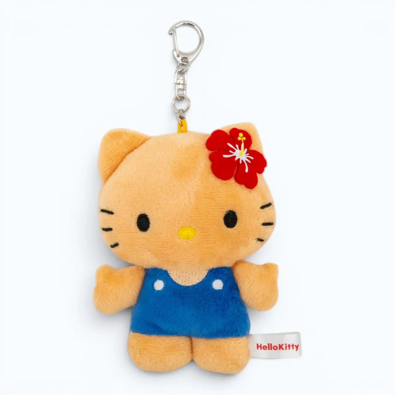 【日本直送】Sanrio 日燒曬黑毛絨隨身鏡吊飾 ✨ 出街補妝必備