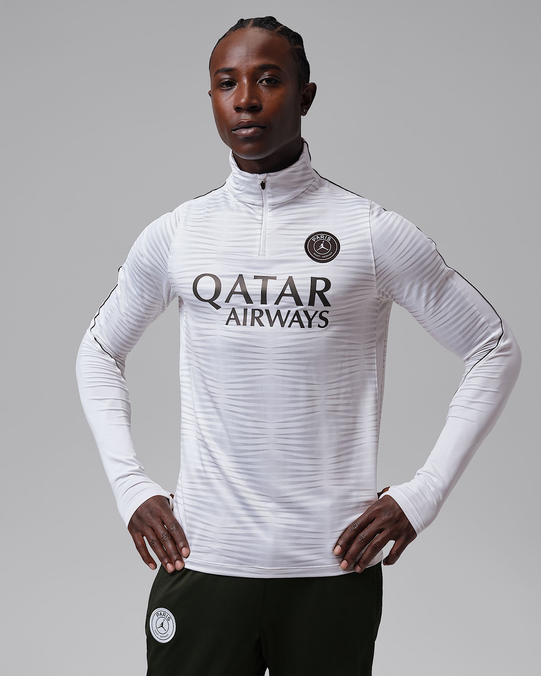 Nike PSGxJordan 巴黎聖日門 2026-27 三客長袖訓練上衣 IX6145