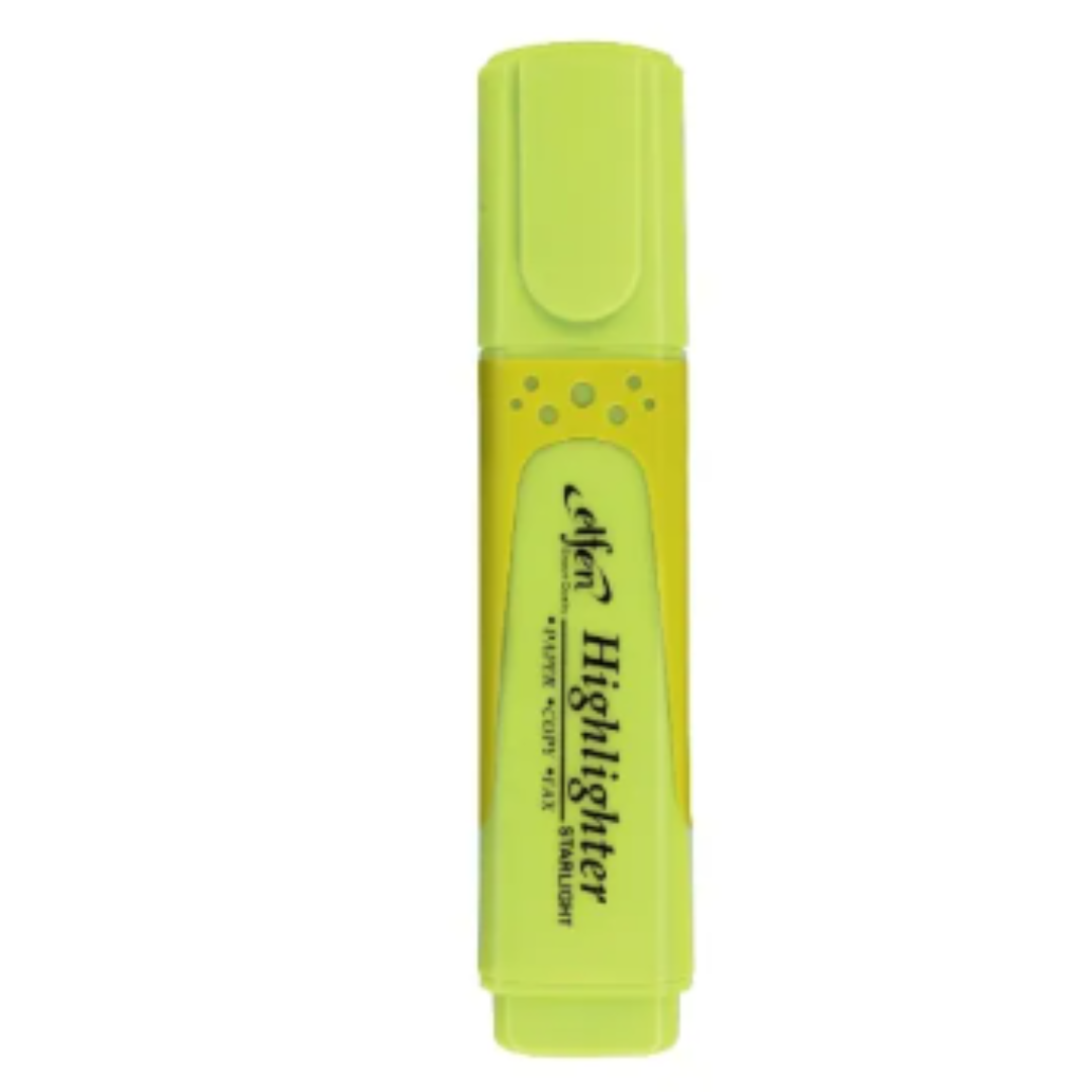elfen Starlight Highlighter - Yellow