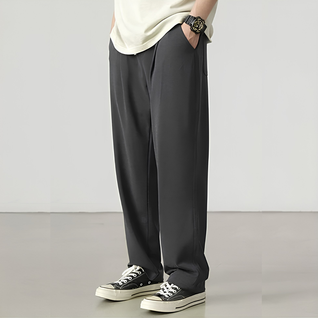 涼感慵懶休閒褲