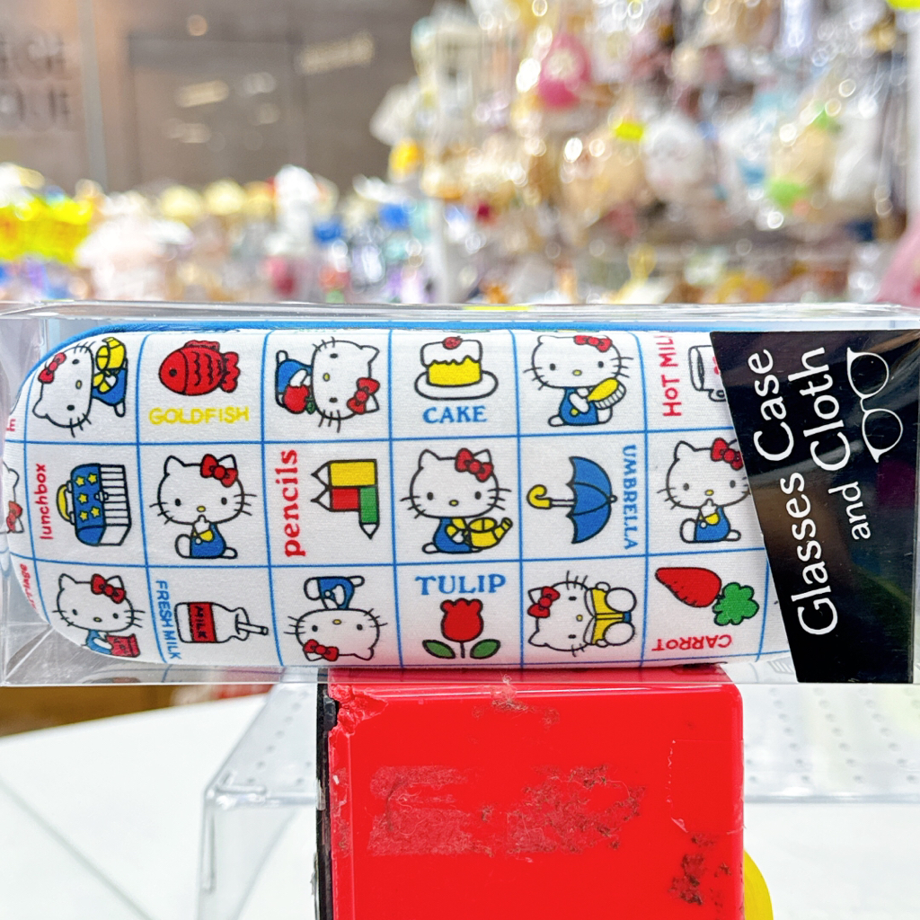 日本直送sanrio Hello Kitty眼鏡盒萬用袋