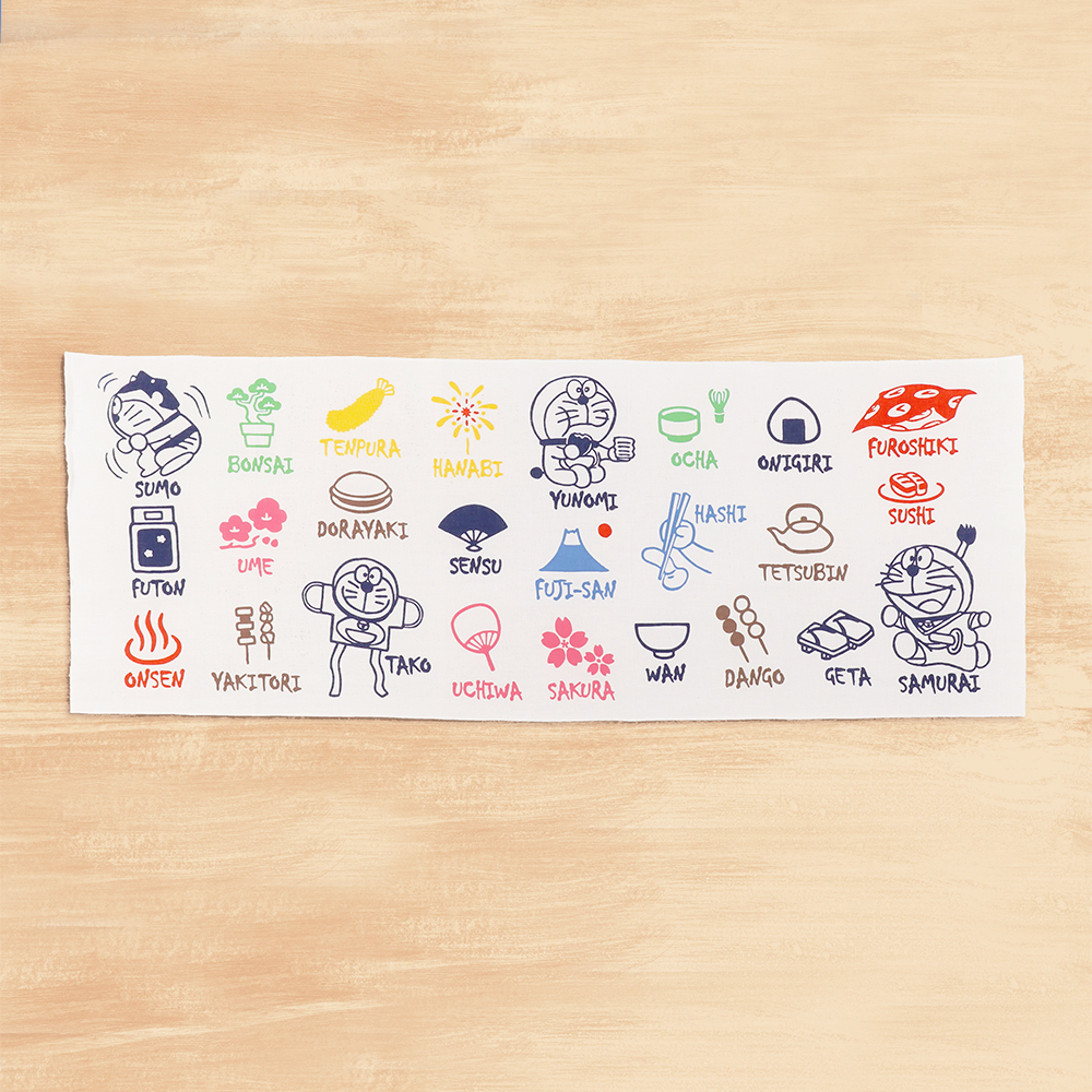 [訂購] 多啦A夢美濃燒茶杯 毛巾