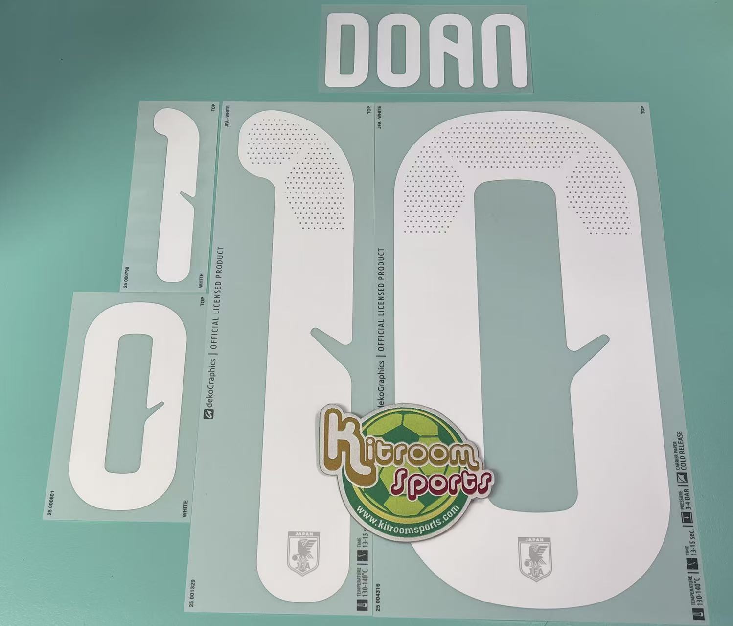 2026 World Cup Japan Home Nameset #10 DOAN