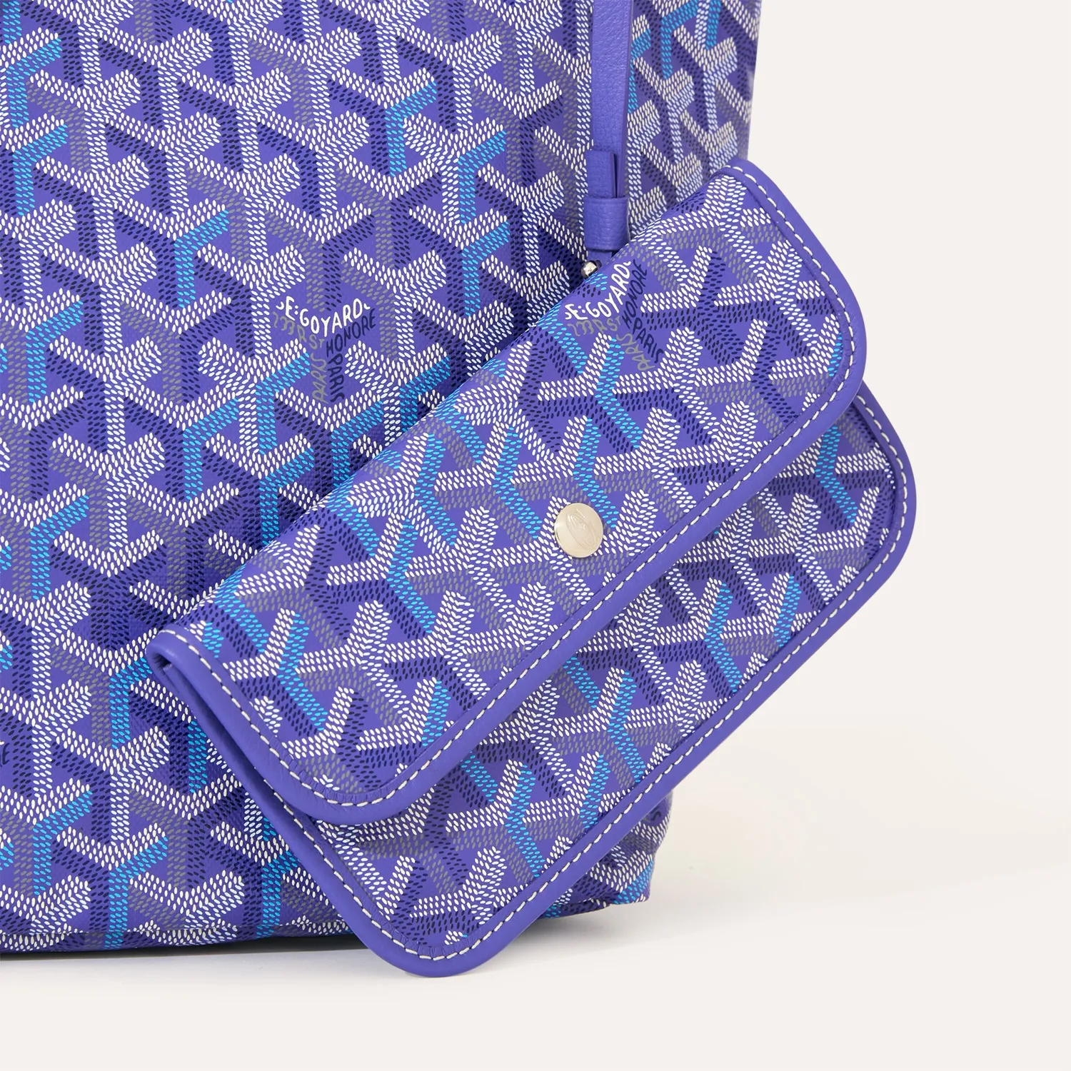 Goyard 全新🆕 Goyard 全新🆕 2026春夏限定版 Purple 紫藍色 Saint Louis multicoloured Tote Bag, PM size 