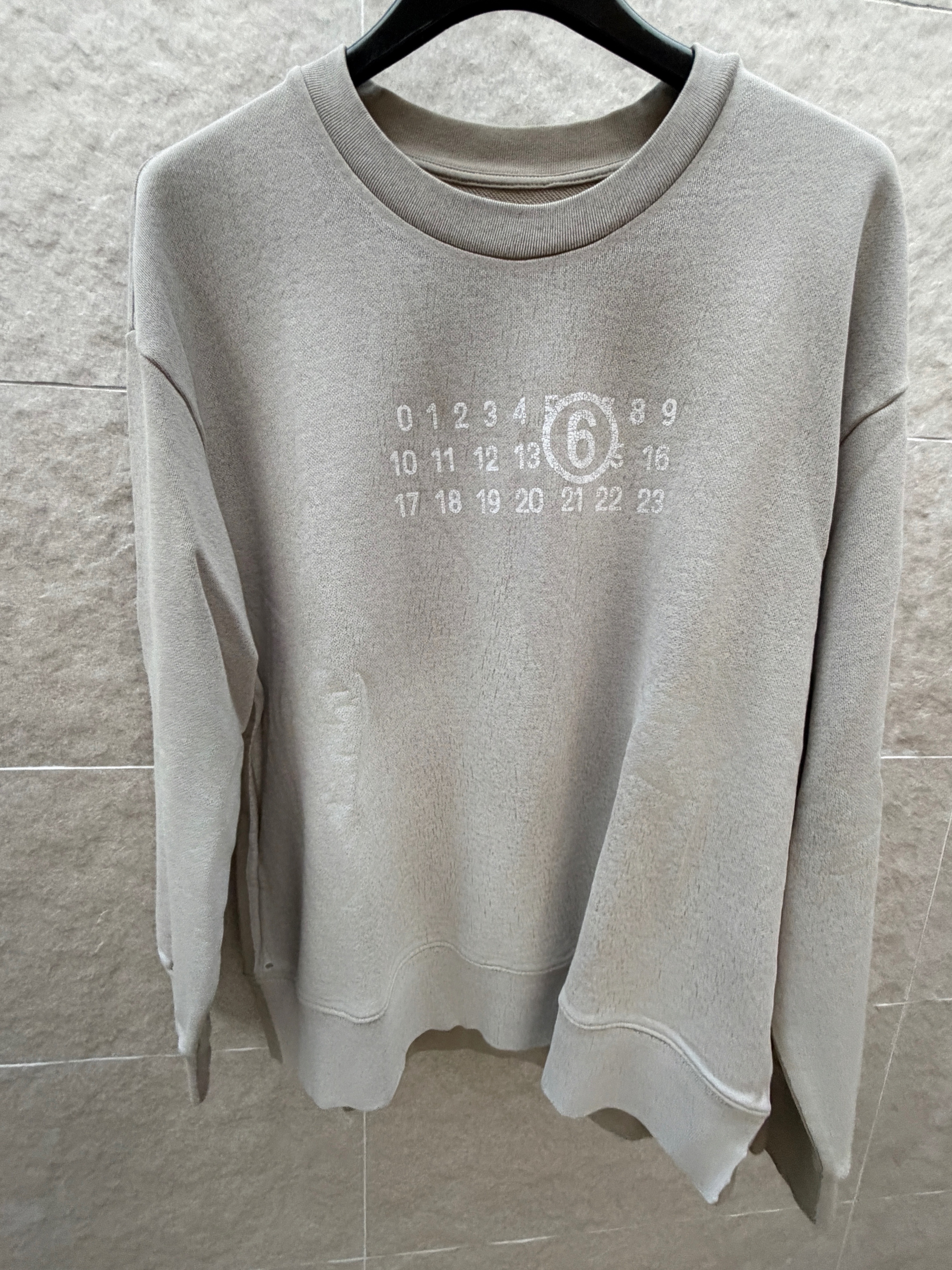 Mm6 Mm6 數字靚洗水衛衣 16y