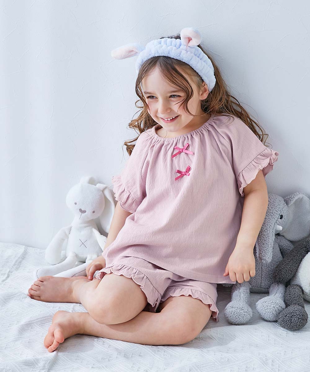 🆕 【⭐訂購⭐】日本直送 🇯🇵 🌀褶皺針織布料 荷葉邊家居服［3款選］🌀[ELCA-0094]