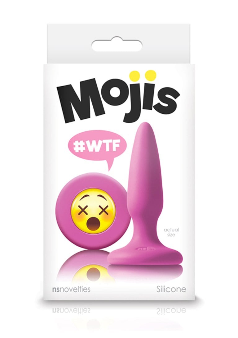 NS Novelties - Mojis WTF 迷你後庭塞 - 粉紅色 照片-2