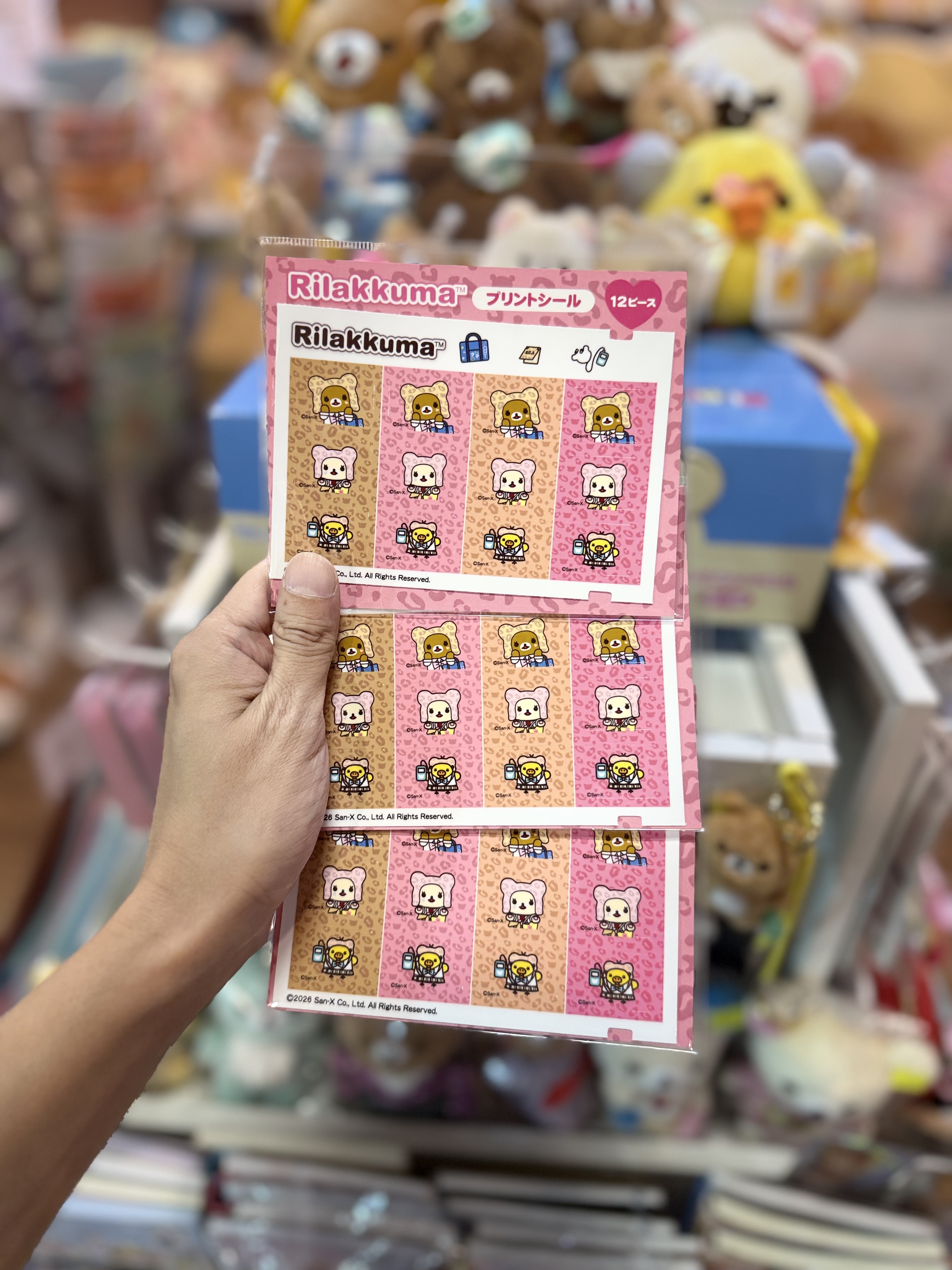 《現貨》全新日本專門店18週年紀念限定學生服造型證件相型貼紙