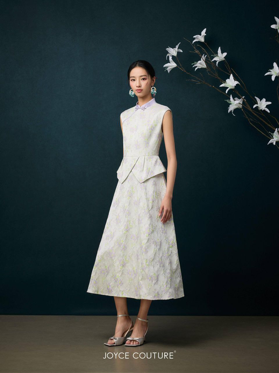 Cut in连身裙 D0372