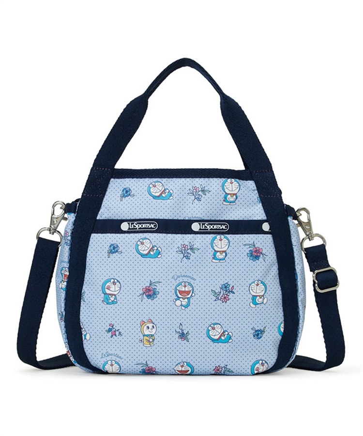 [訂購] [日本直送] 💙 LeSportsac「DORAEMON SMALL JENNI」 📏 尺寸/內容：高約22cm｜闊約18cm｜厚約6cm {TF260811}
