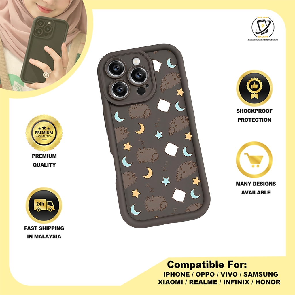 TPU DESIGN CASE PHONE FOR HONOR - DESIGN CAT E