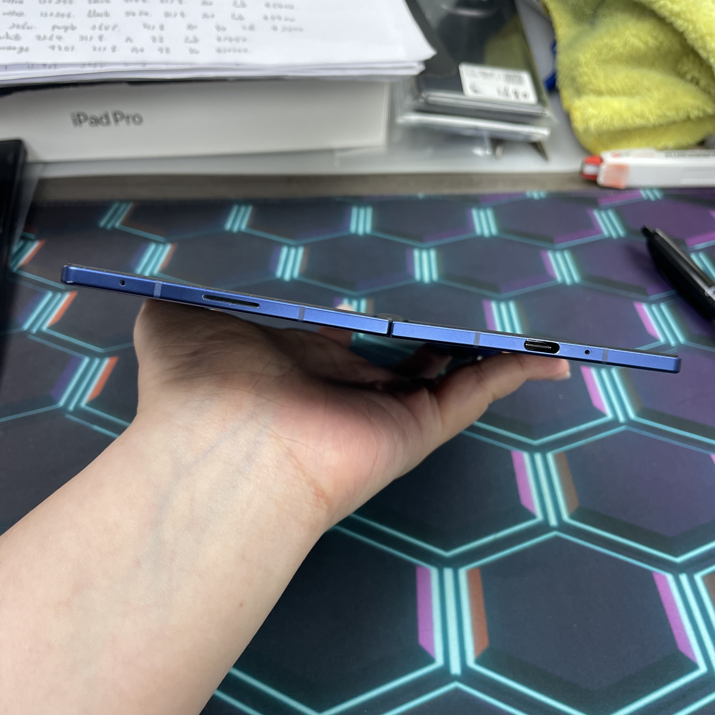 *7709 Galaxy Z Fold 7 勁靚機 16+1TB 藍色 blue