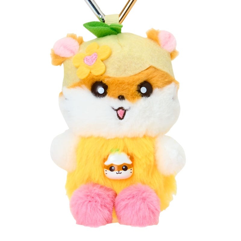 現貨｜Sanrio Coro Coro Kuririn CK鼠 精彩的串珠系列 日版 吊飾 毛公仔 連心形扣 (76705-1)