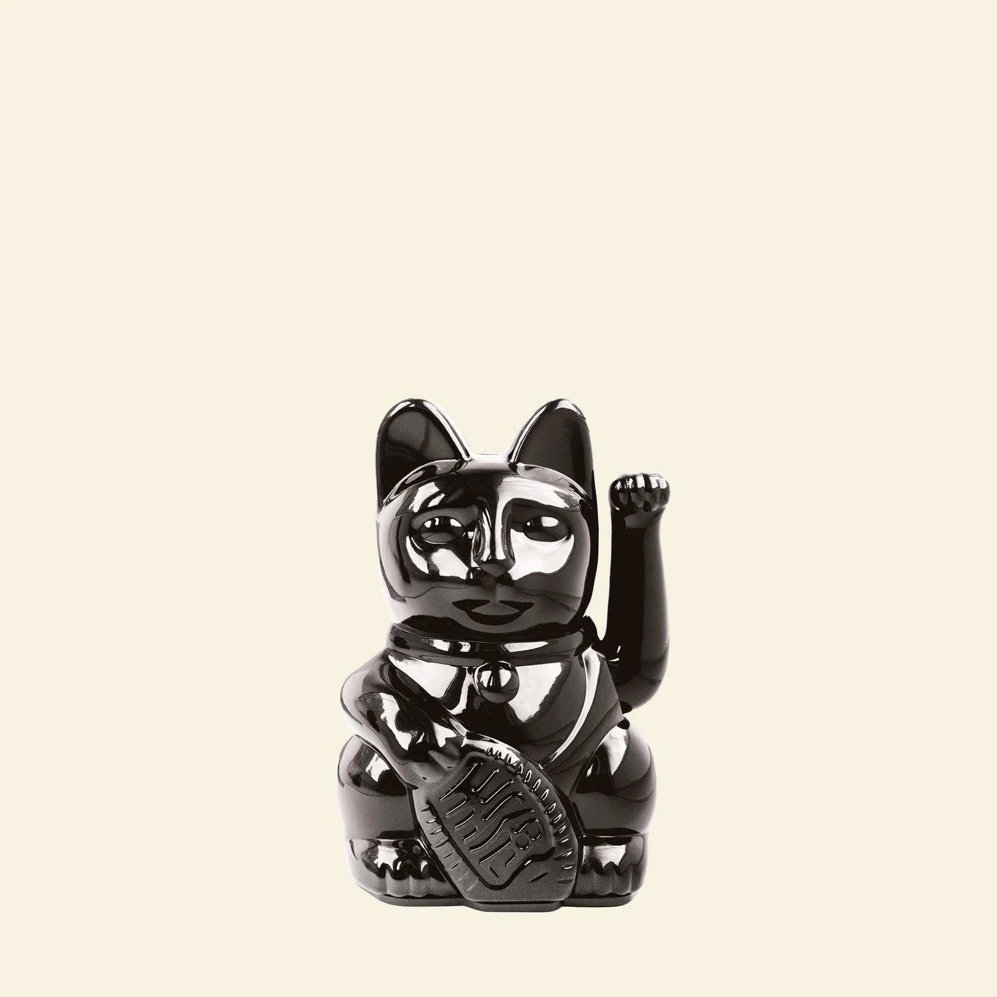 📦訂購 Donkey Products SHINY BLACK MINI "BASIRA" Lucky Cat 招財貓