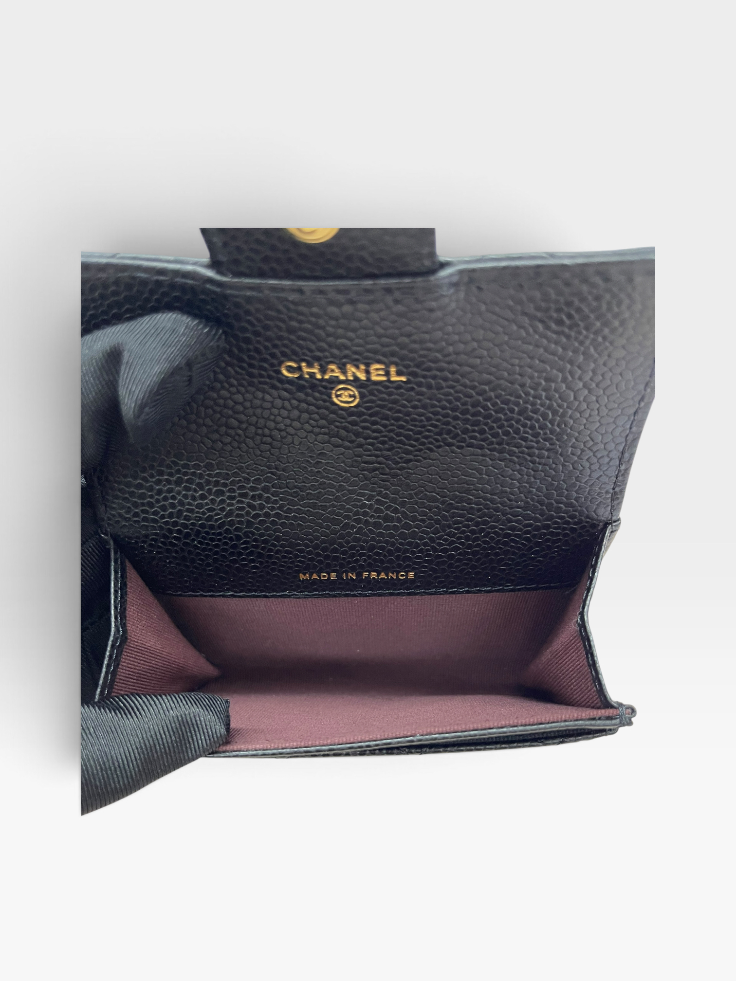 Pre-Owned CHANEL Classic Flap Card Holder / Product Code: 091402
