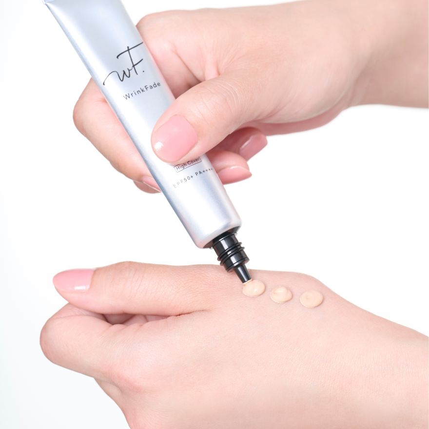日本 WrinkFade 抗皺修護粉底液