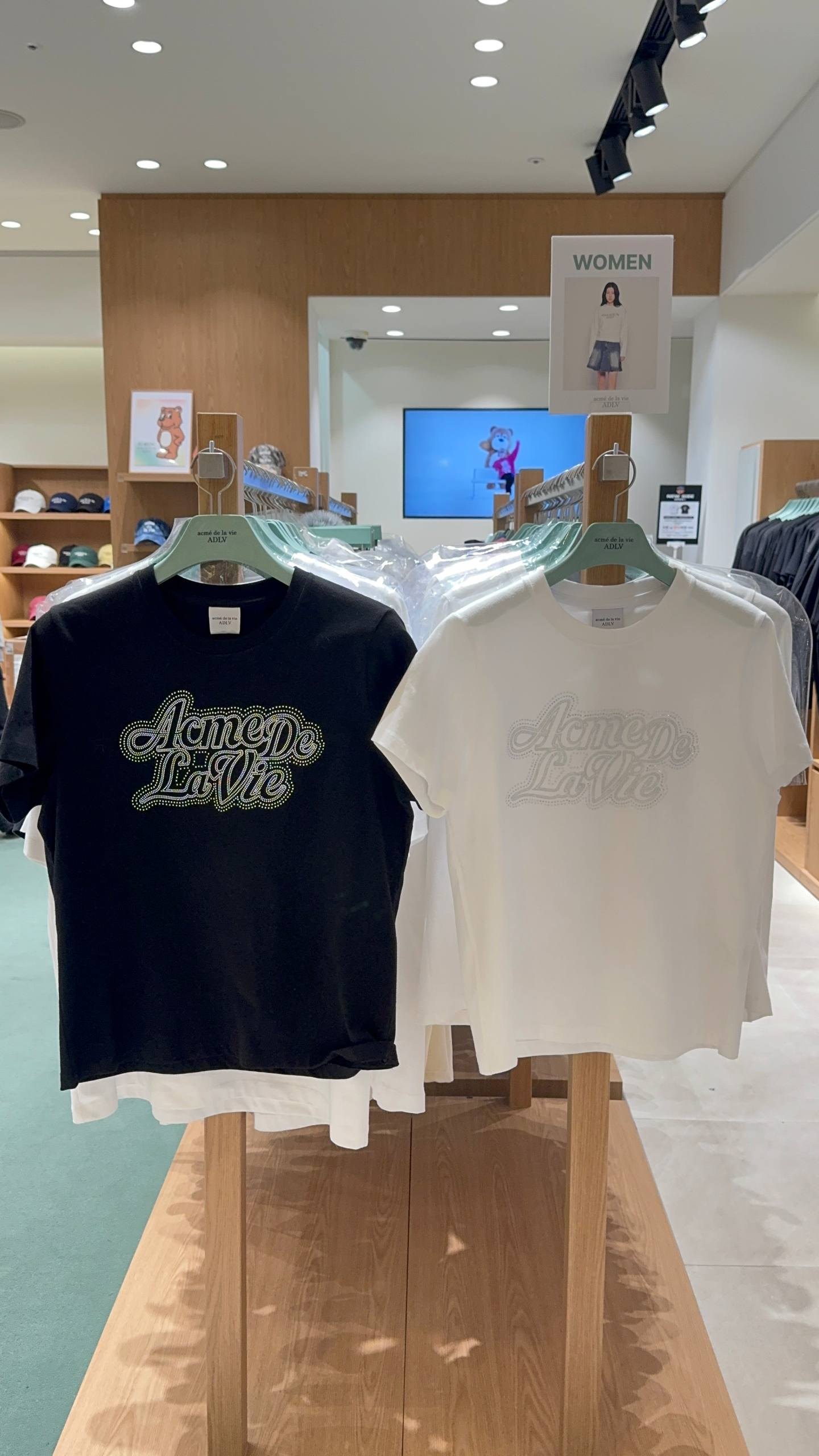 🇰🇷ADLV 水钻字母女款✨