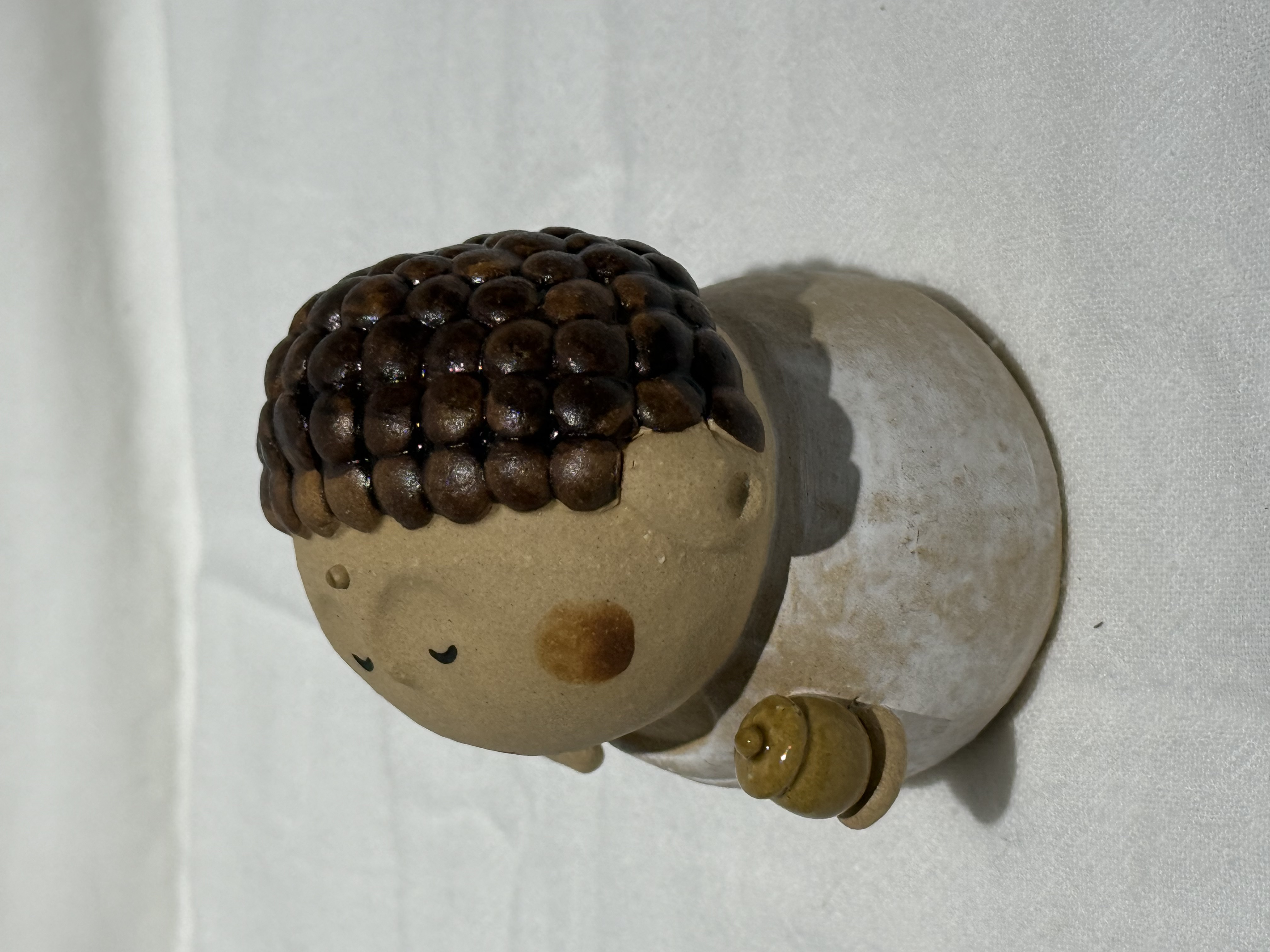 羽田桂子 陶瓷装饰陶器 摆件 常滑烧 日本制造 