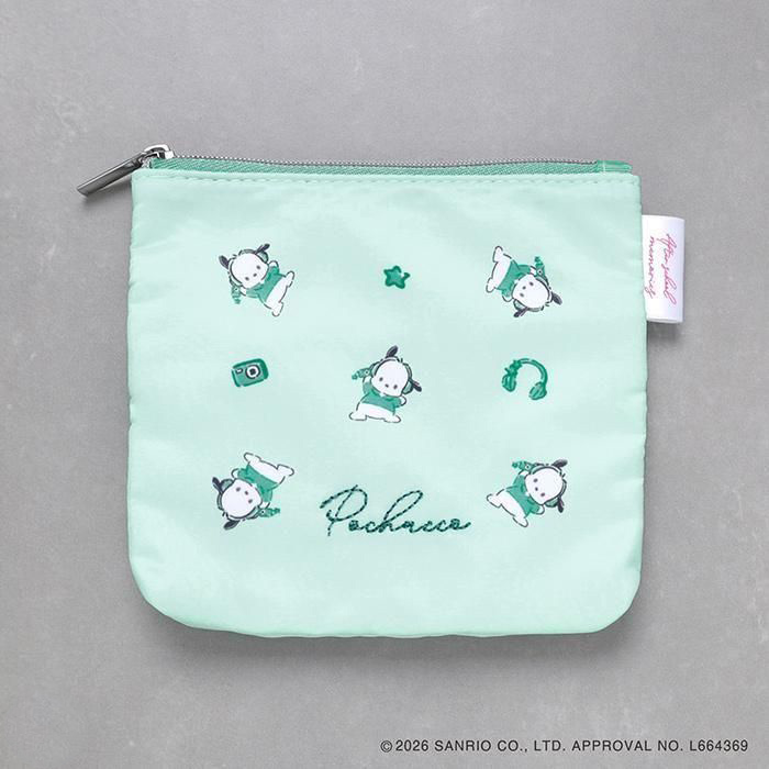 現貨｜Sanrio Pochacco PC狗 Flowering After school memories系列 日版 化妝袋 紙巾袋 (LSR-P010-D)