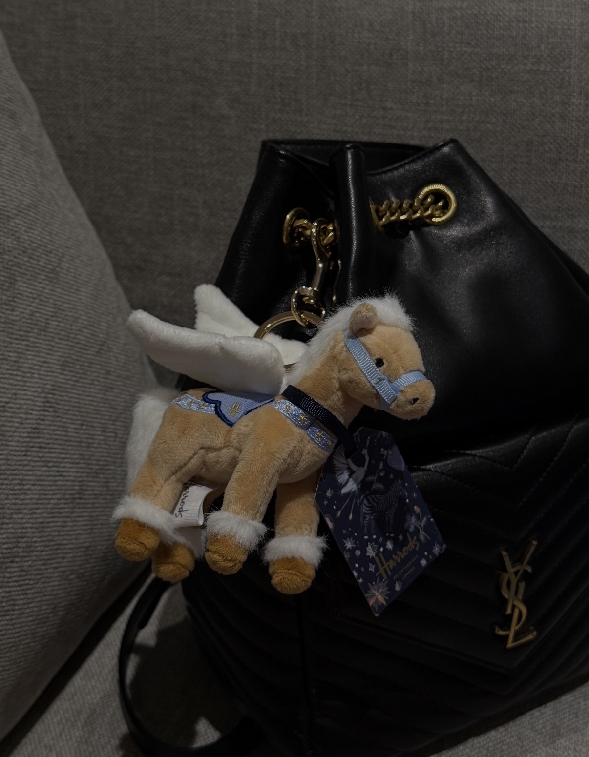 🇬🇧Harrods 限定🐴 天使小飛馬掛飾😍  
