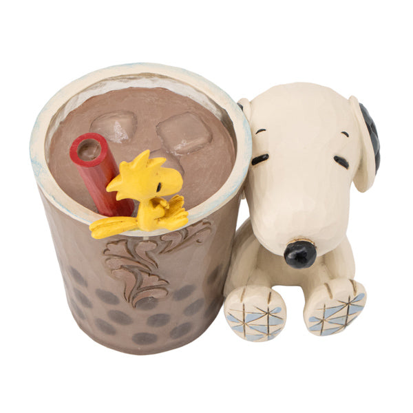 【預訂】Snoopy & Woodstock figure (drink)