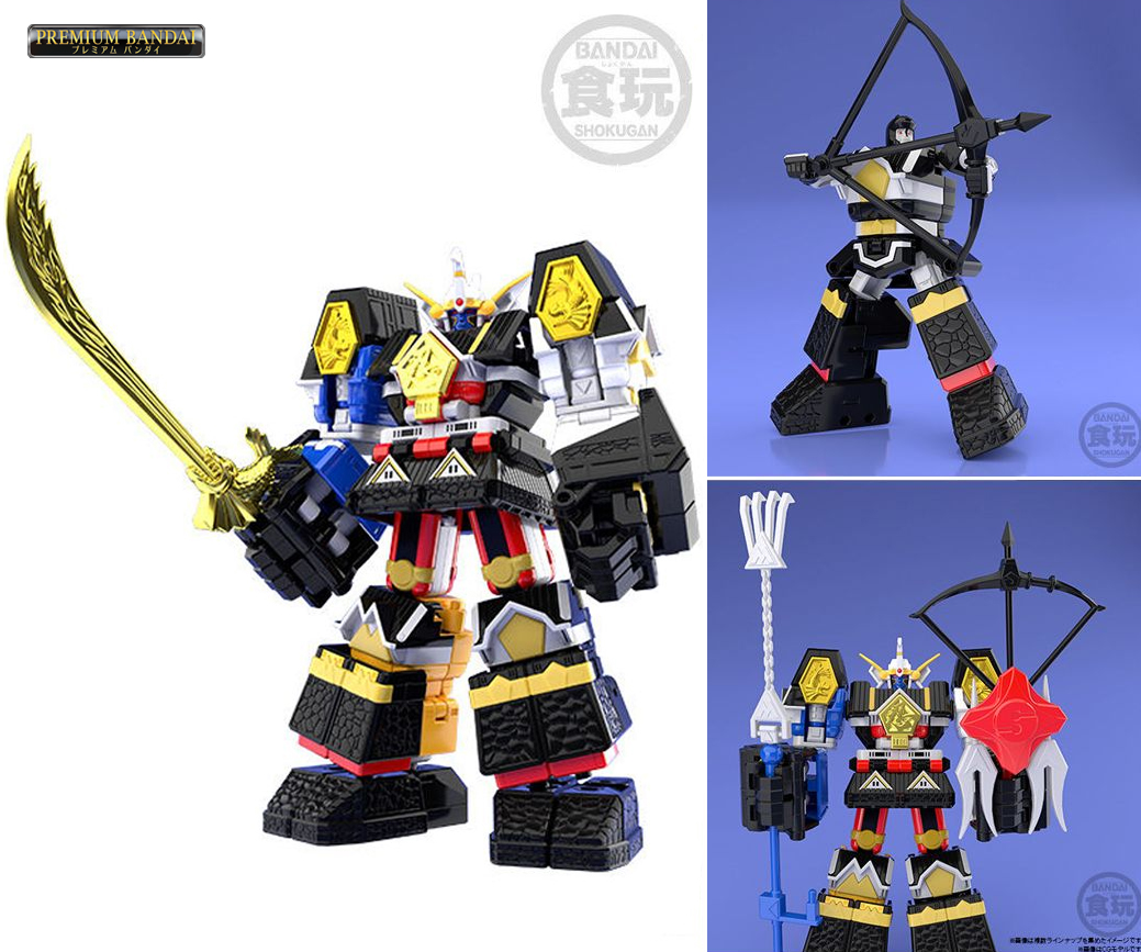 (預訂訂金 $100) (總價 $398) (魂限) Bandai Super Minipla 忍者戰隊 無敵將軍 食玩 (再版) (行版) 