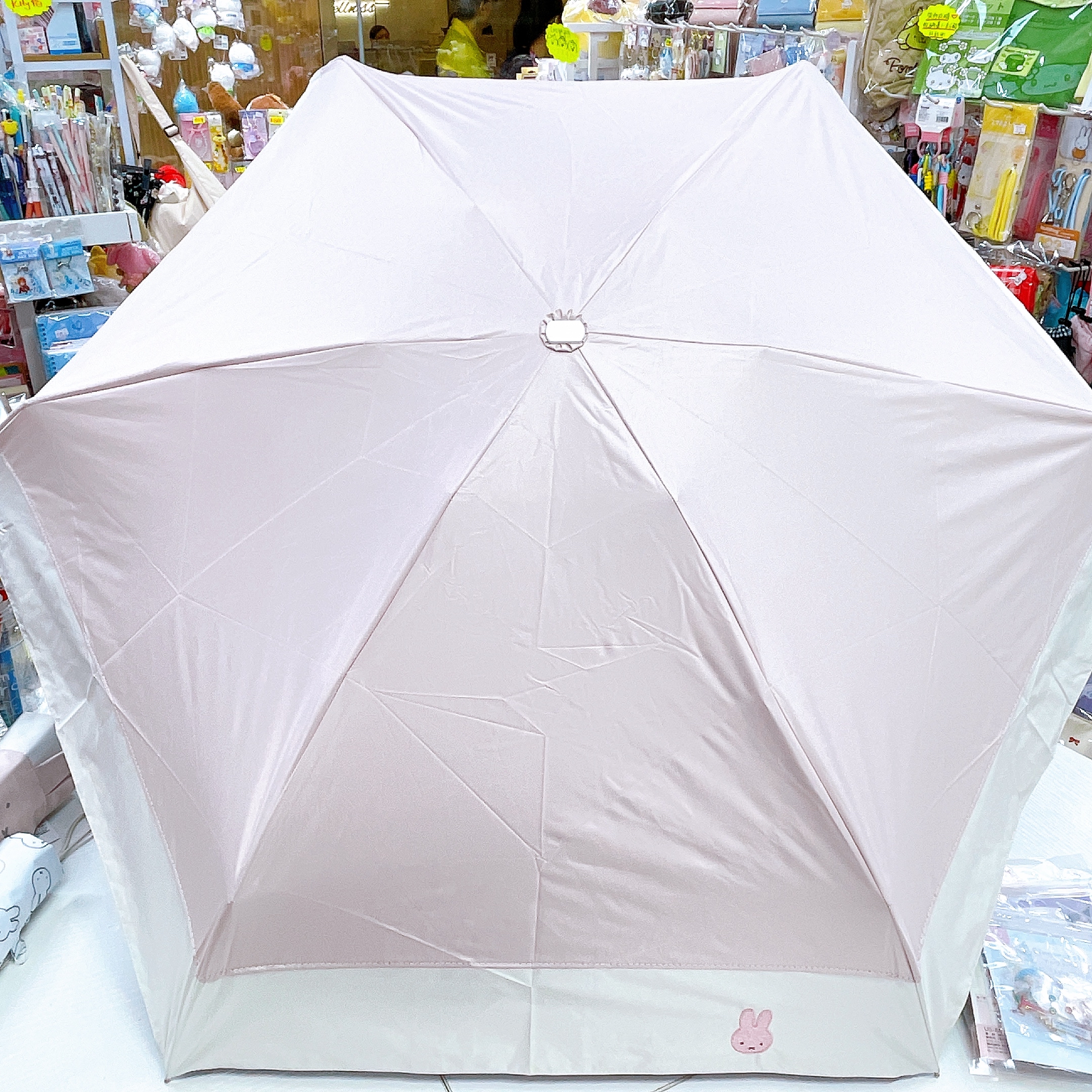 日本直送Miffy新款，防風防返防UV  晴雨兼用縮骨遮