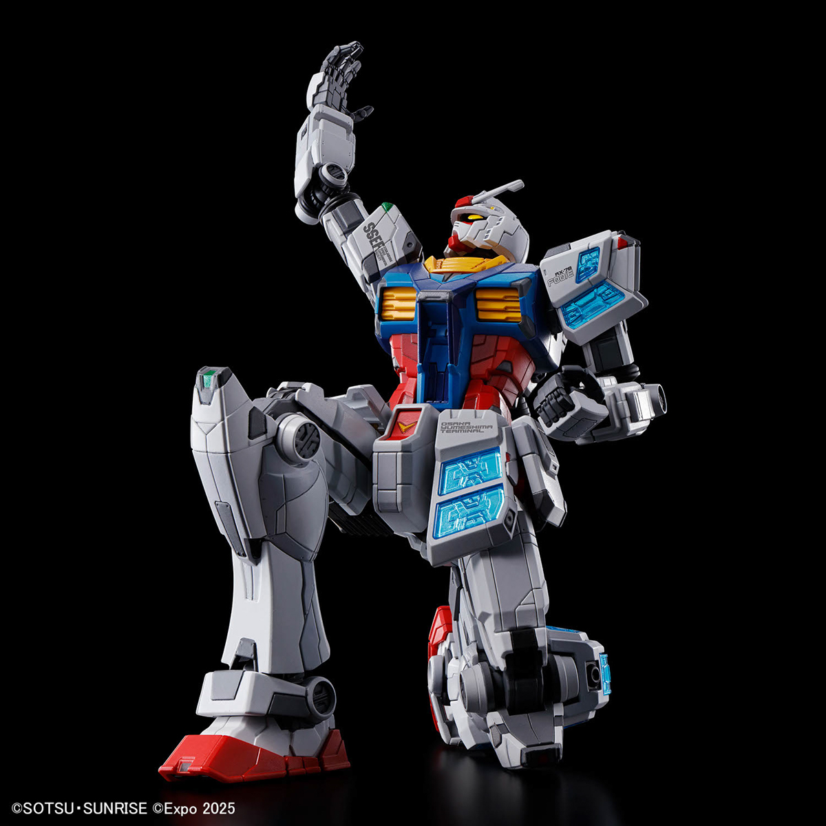 (預訂訂金 $100) (總價 $229) Bandai EXPO2025 HG 1/144 RX-78F00/E 高達 (EX-001 璃羽裝備) 模型 (行版) Gundam (EX-001 G.L.R.S.S. Feather Unit)