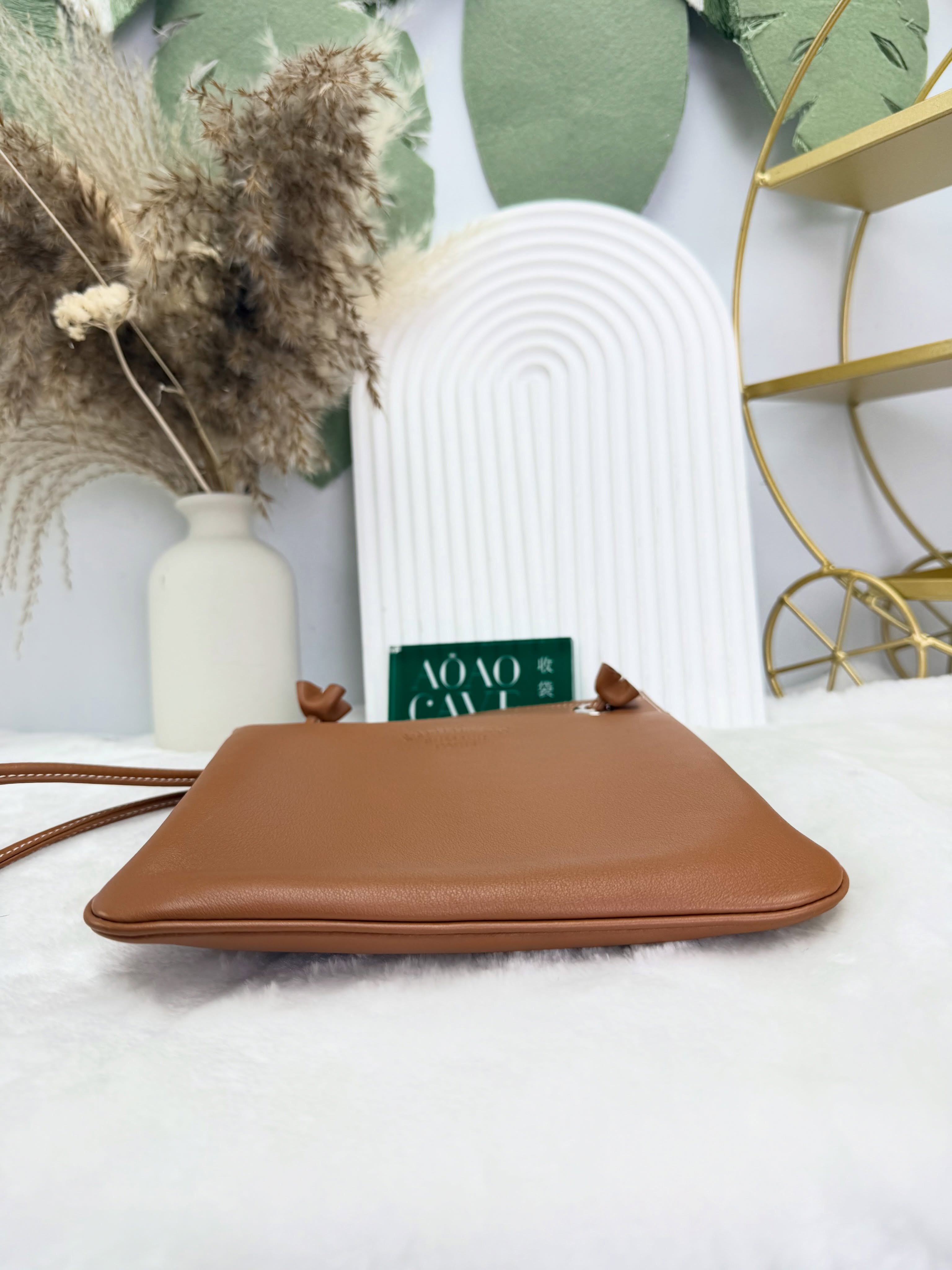 Hermes 👜 PRE OWNED 🛍️gold Aline mini U stamp 全套有單  配件 -塵袋、盒、單🫶🏻