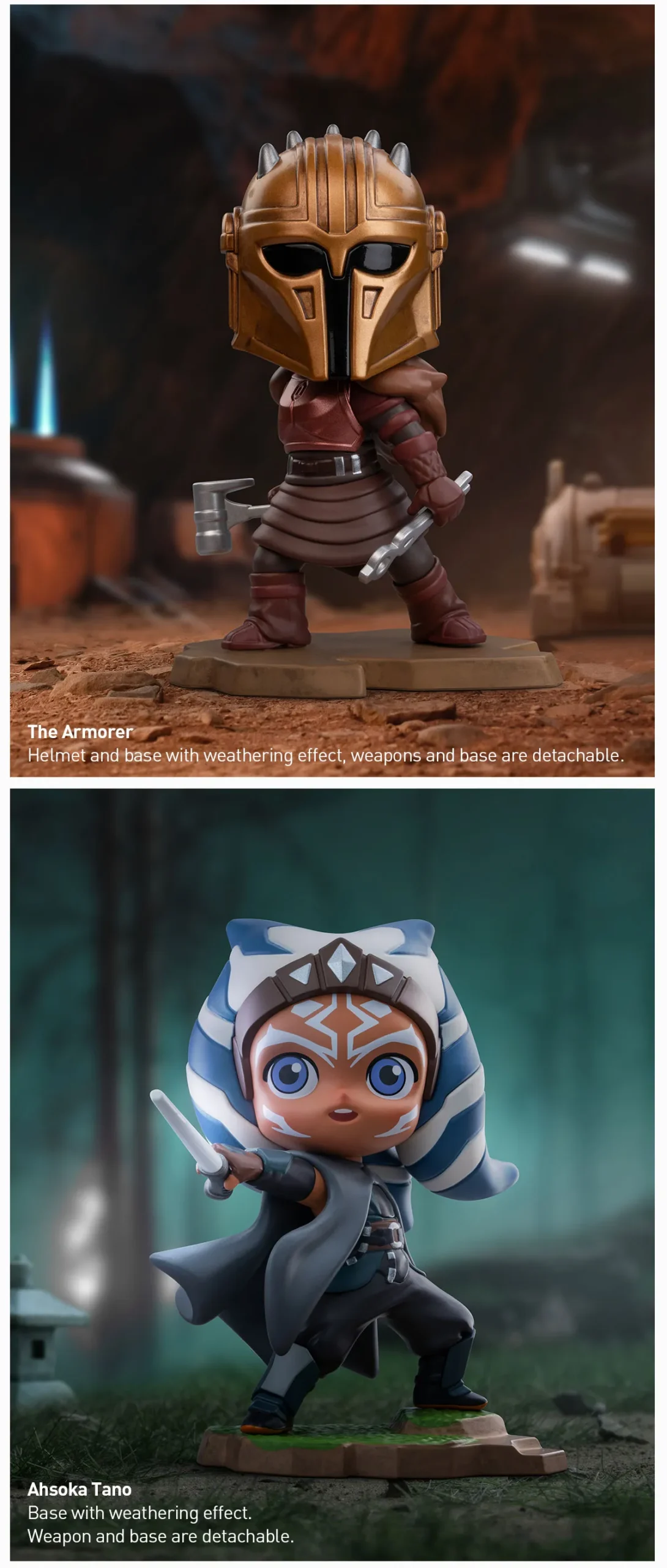 [STAR WARS MANDALORIAN] 星球大戰曼達洛人系列模型 | 1件