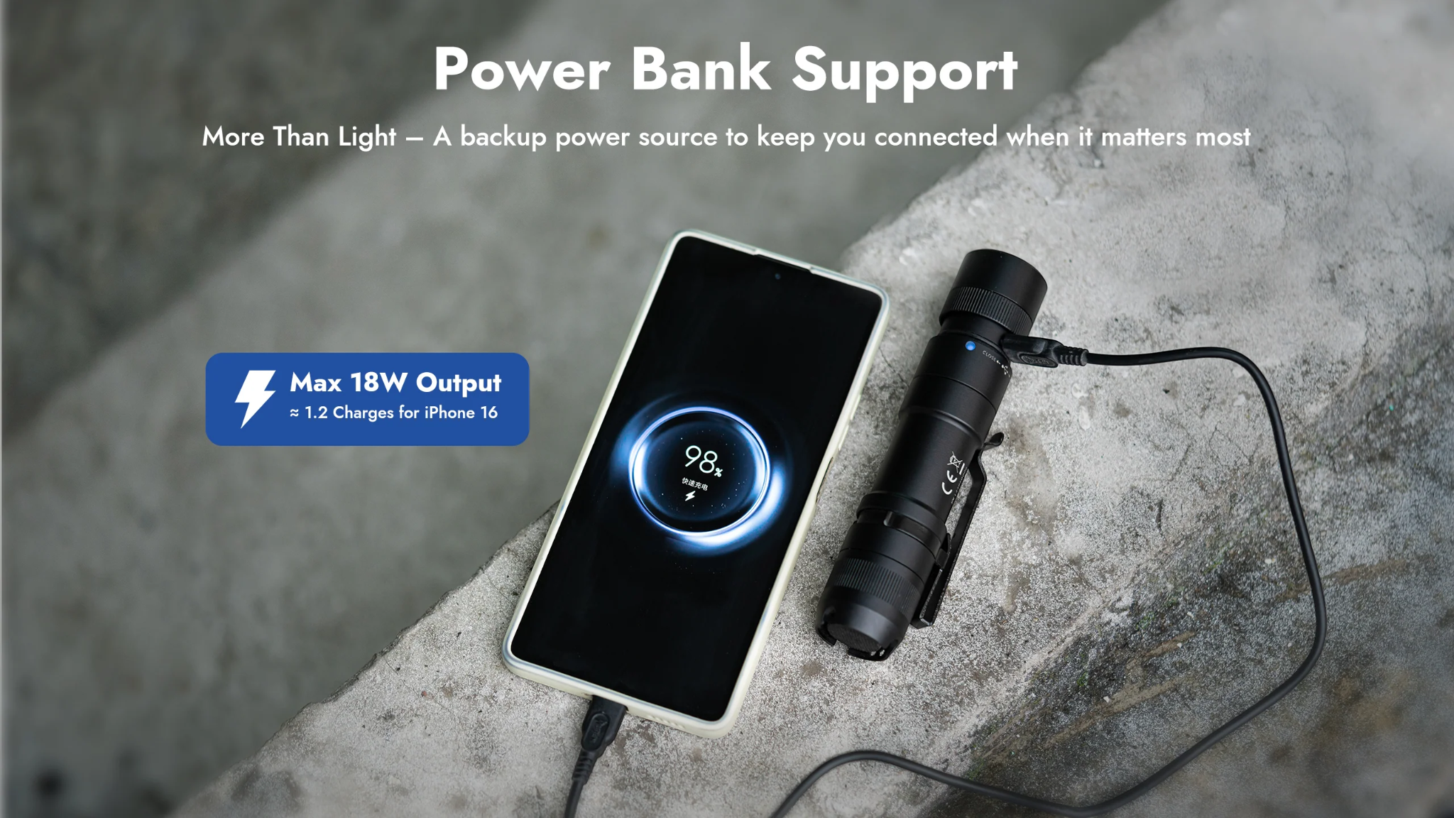 Wuben L3  EDC 戰術手電筒