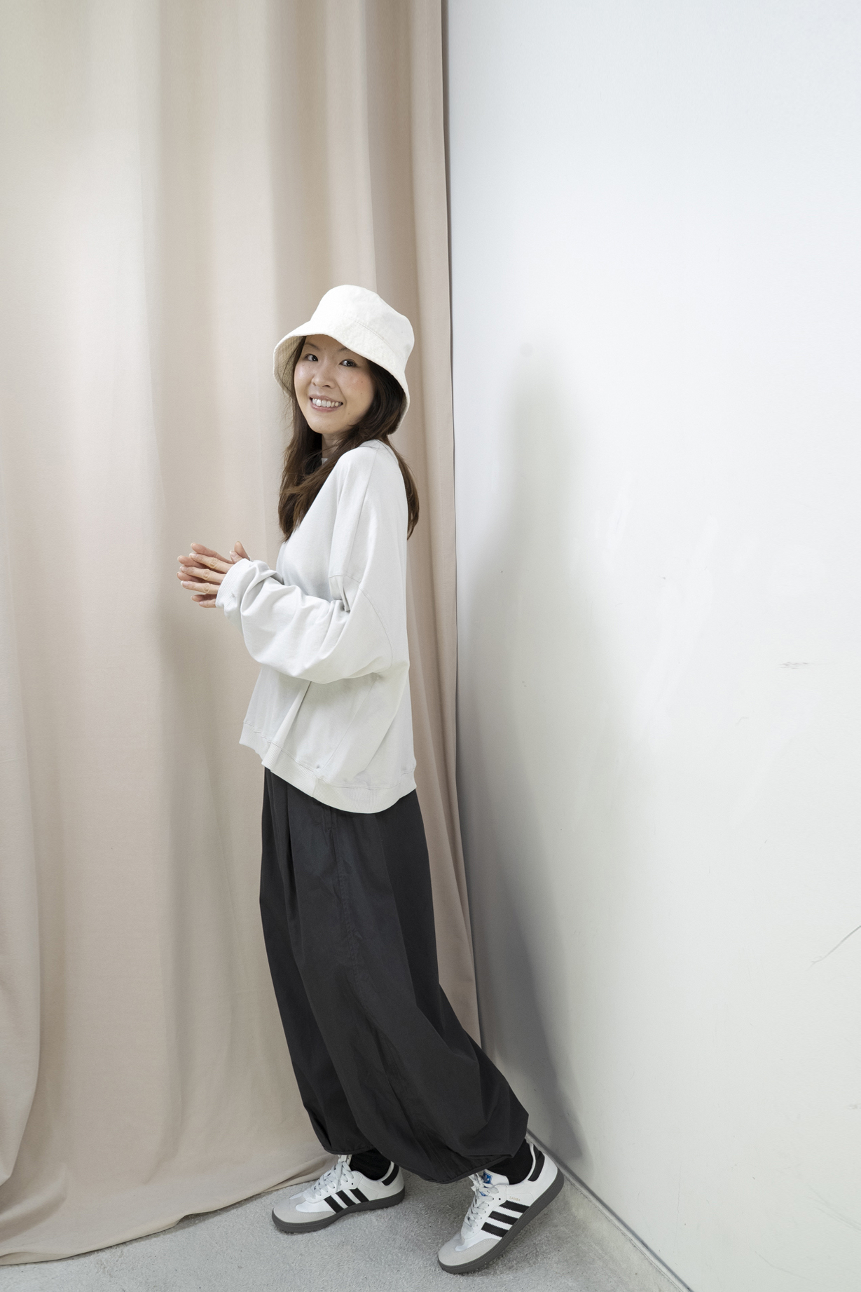 輕薄氣球褲（2色）