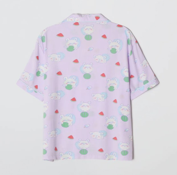 SPAO - 韓國 SPAO x  chiikawa 吉伊卡哇 短袖睡衣 2026 最新系列