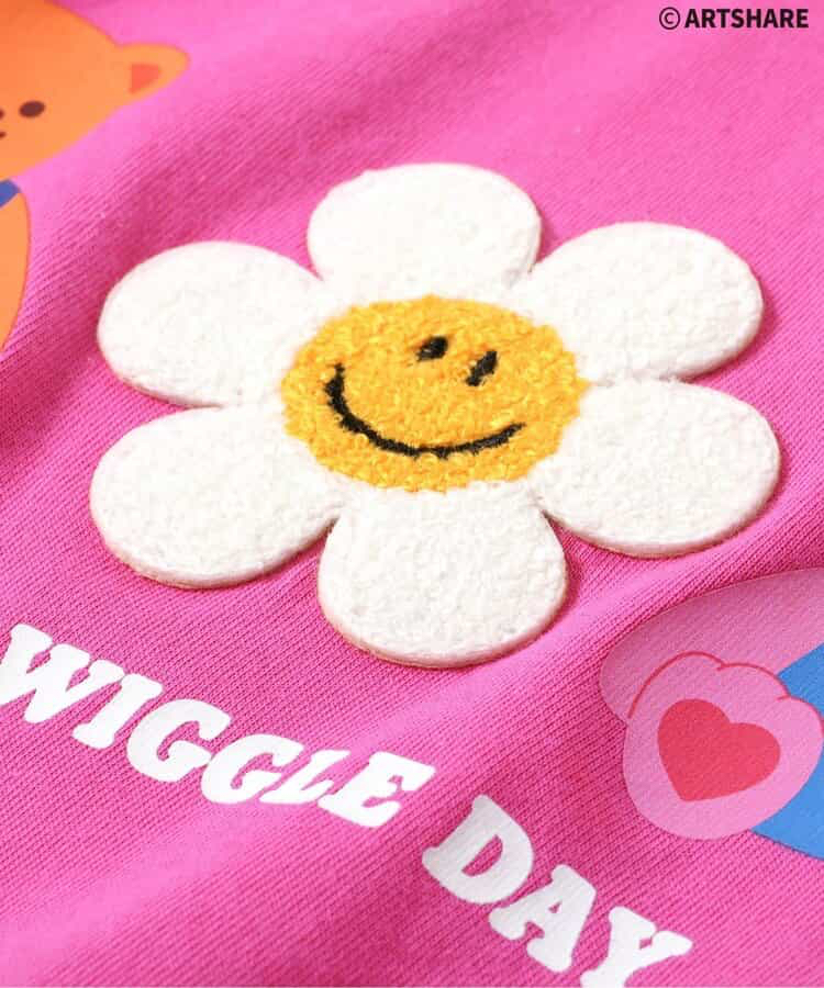 🇯🇵預訂 日本直送🇯🇵Apres les cours x Wiggle Wiggle四色花花小熊印花短袖T恤