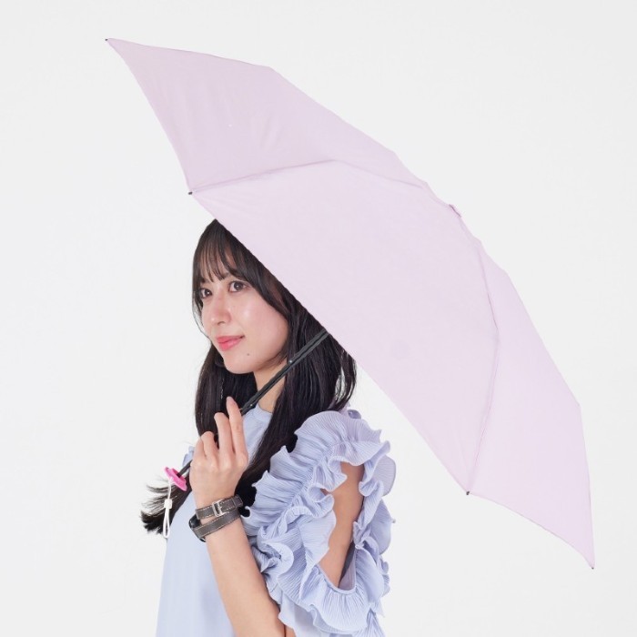 日本預訂📍日本Nifty Colors心心扣輕量防UV縮骨遮