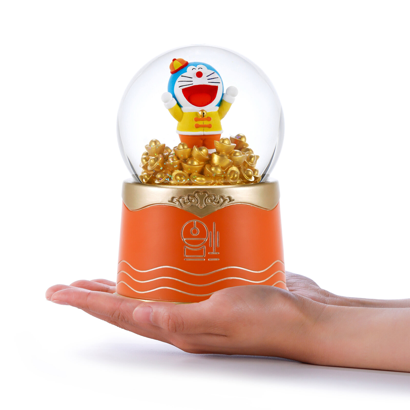 📦訂購 Jarll Doraemon 多啦A夢 福到 水晶球音樂盒