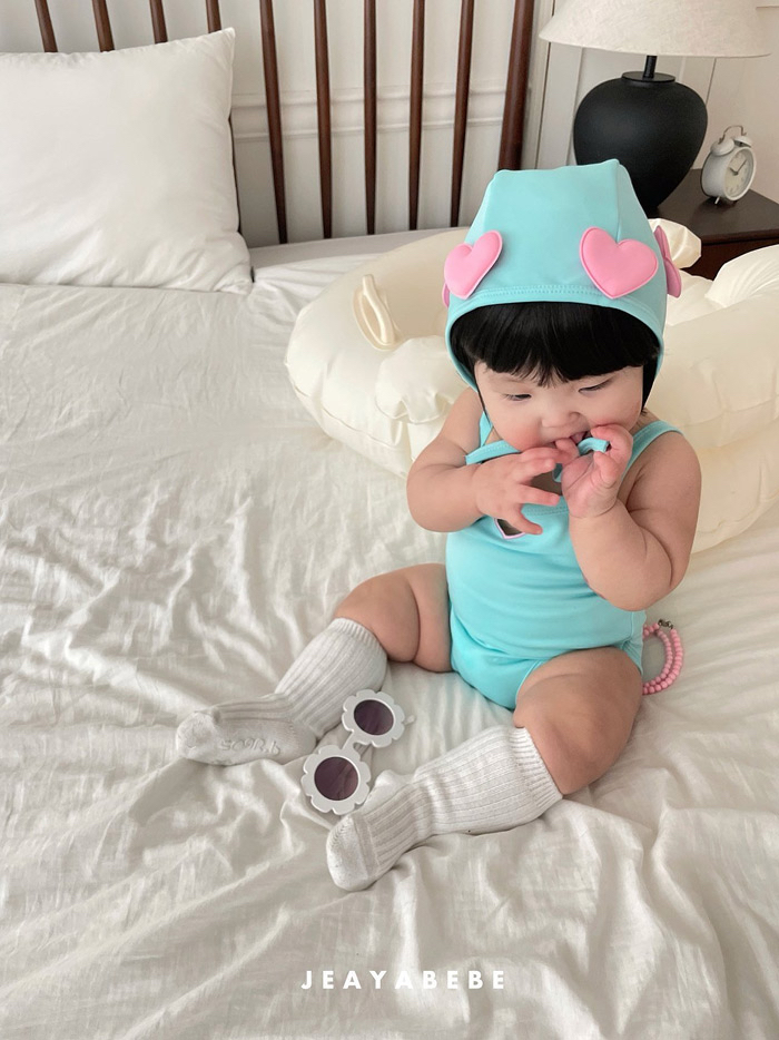 🇰🇷JeayaBebe泳衣+帽