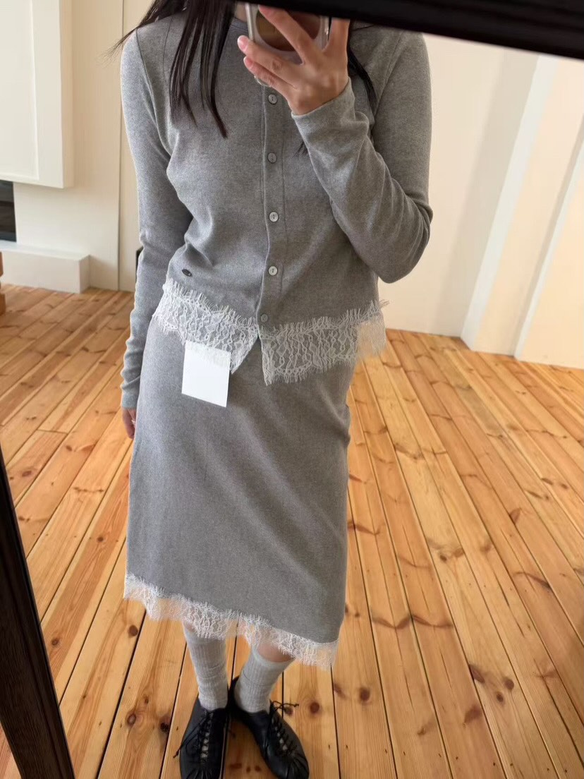 (2026FW) JCRANE - CARDIGAN+SKIRT