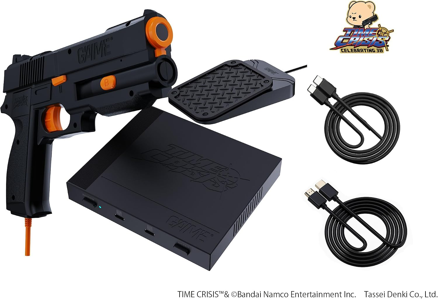 【預售 26年11月30日】**日文外盒** G'AIM'E 電視遊戲機 進階版 / Plug & Play TIME CRISIS Gun for Modern TVs (Premium)  日文 (日本版) PO1070