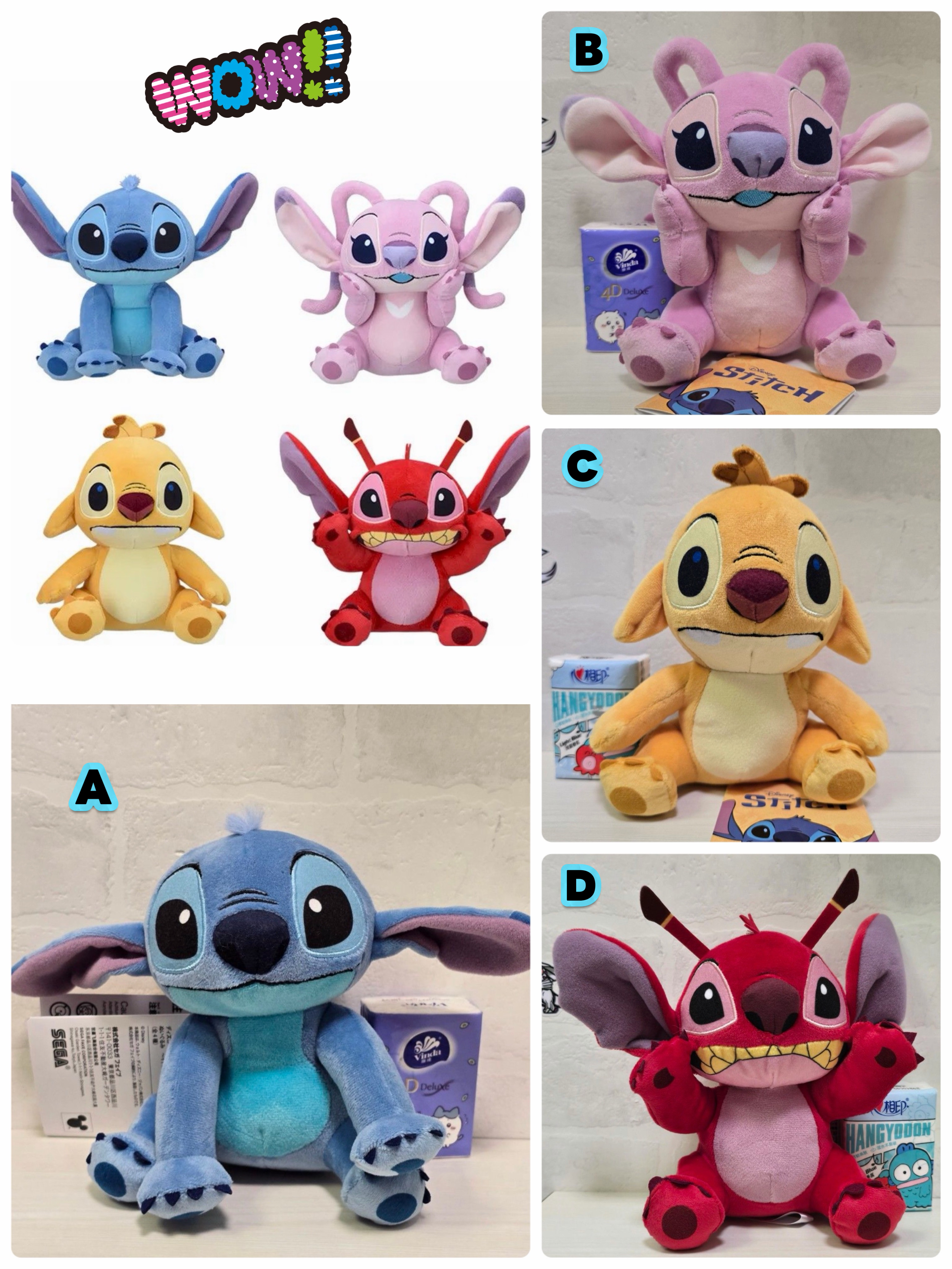 ☆現貨☆日本直送Disney迪士尼Lilo & Stitch史迪仔公仔