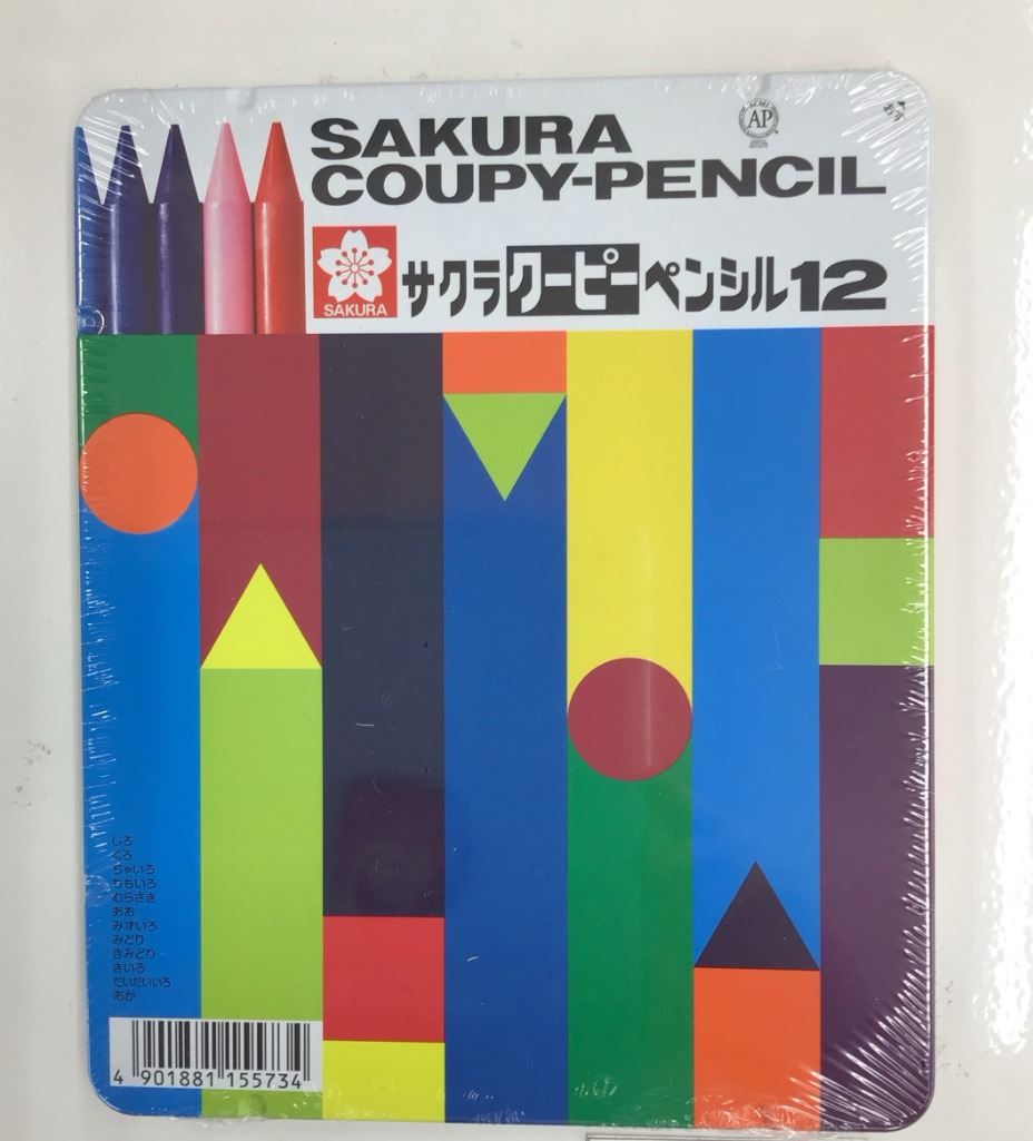 日本櫻花牌 SAKURA COUPY 全芯免削蠟筆 - 12220081