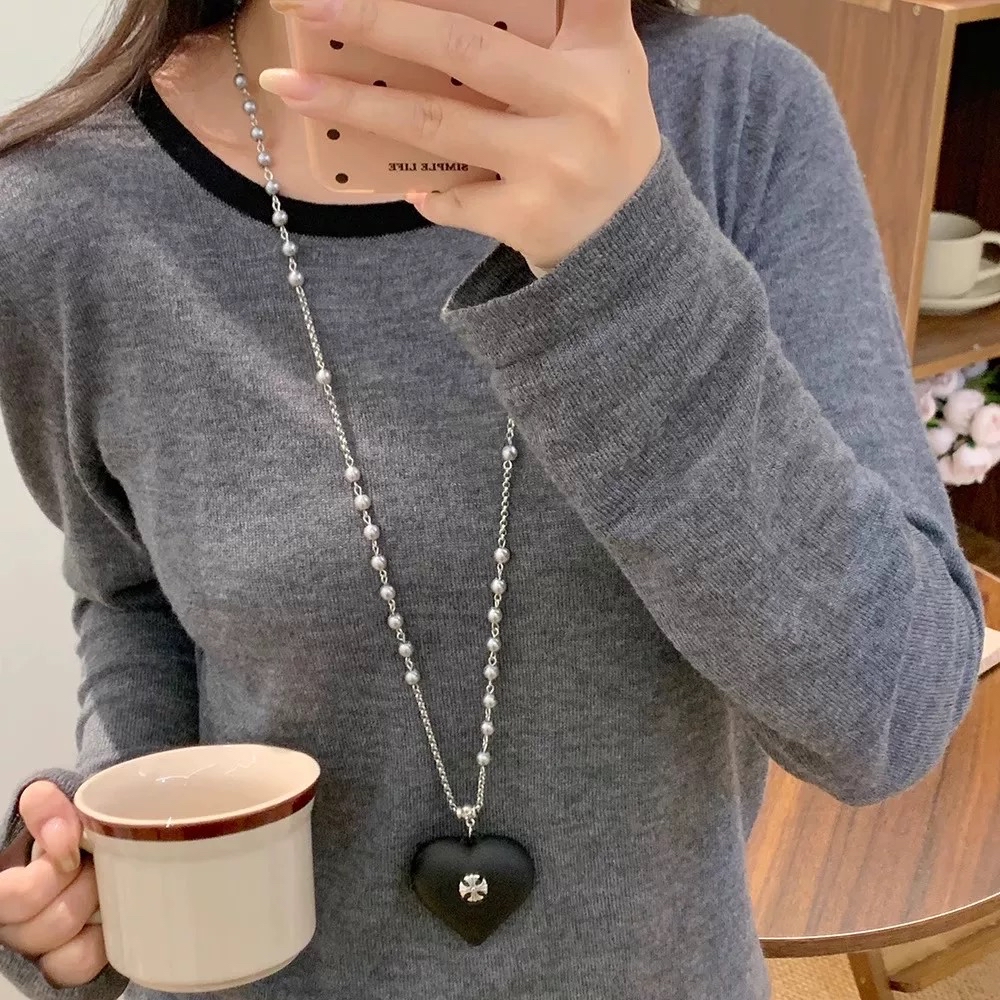 NL102复古十字架项链