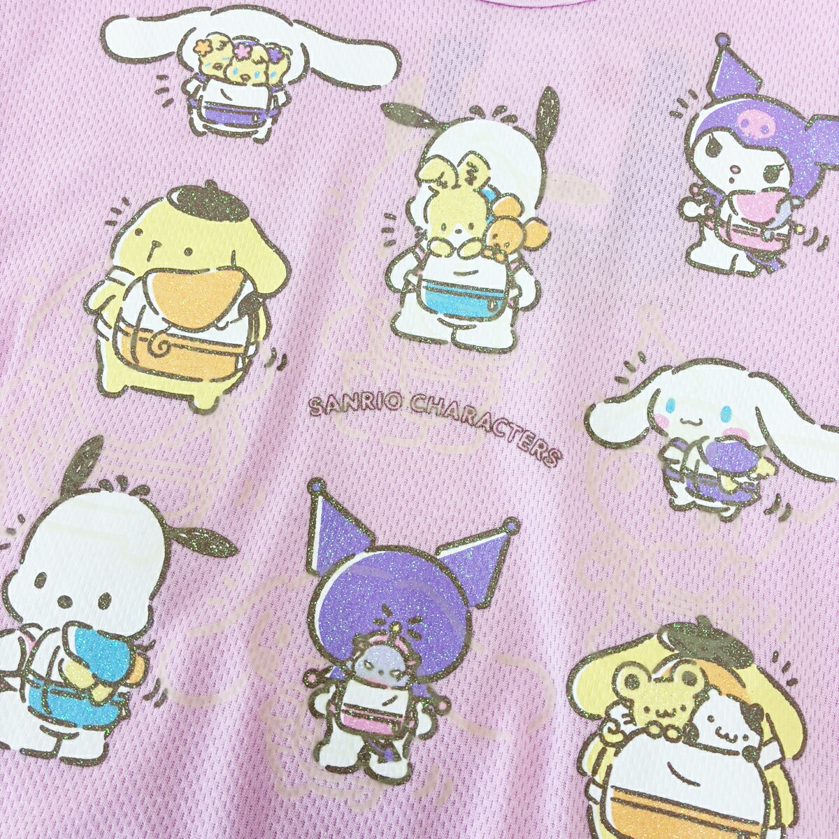 🆕【⭐訂購⭐】🇯🇵日本直送🌀#Sanrio 網眼夜光短袖家居服套裝［3款選］🌀 [PLEA-0001] [260523]