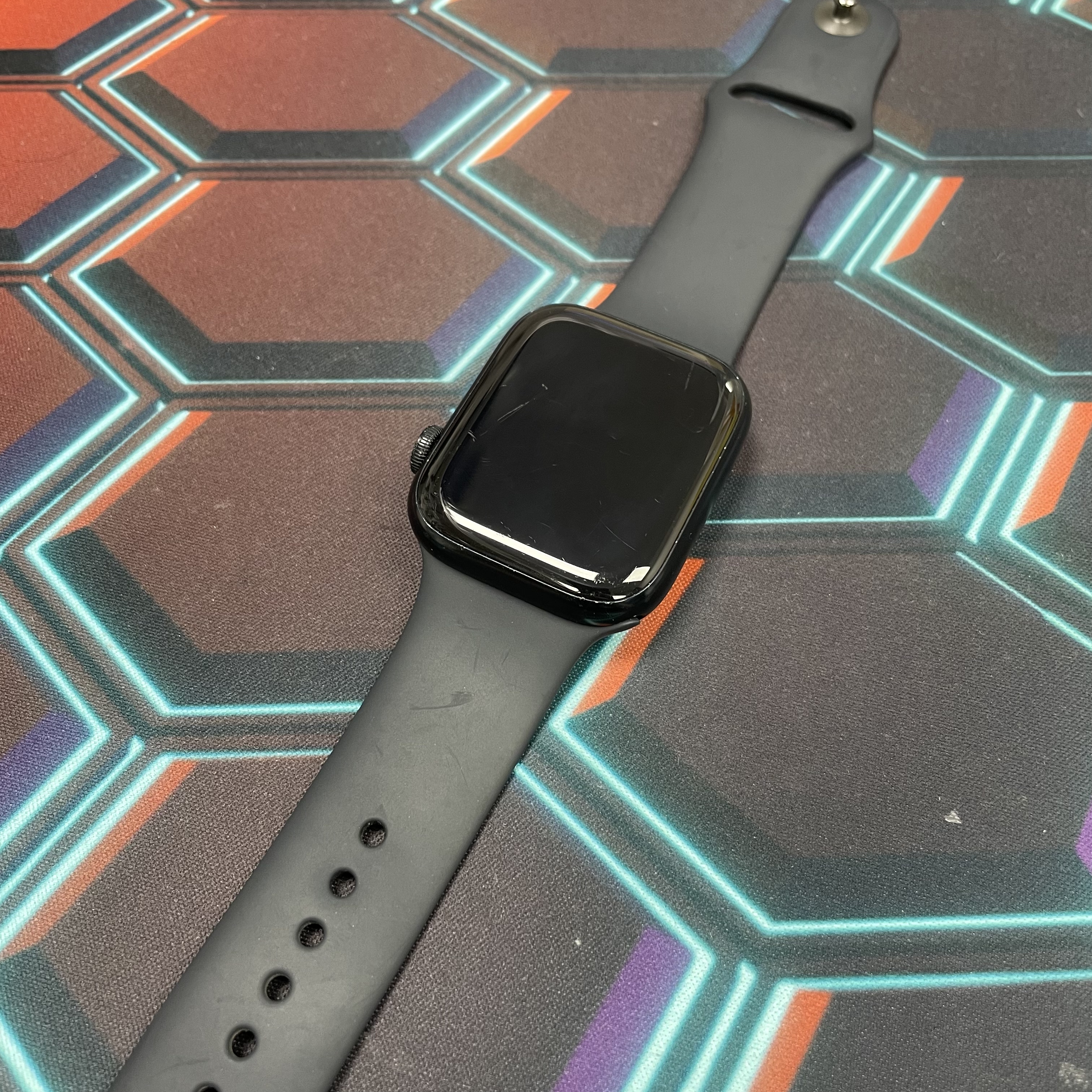 *669989 Apple Watch S9 靚機 45mm 黑色 black