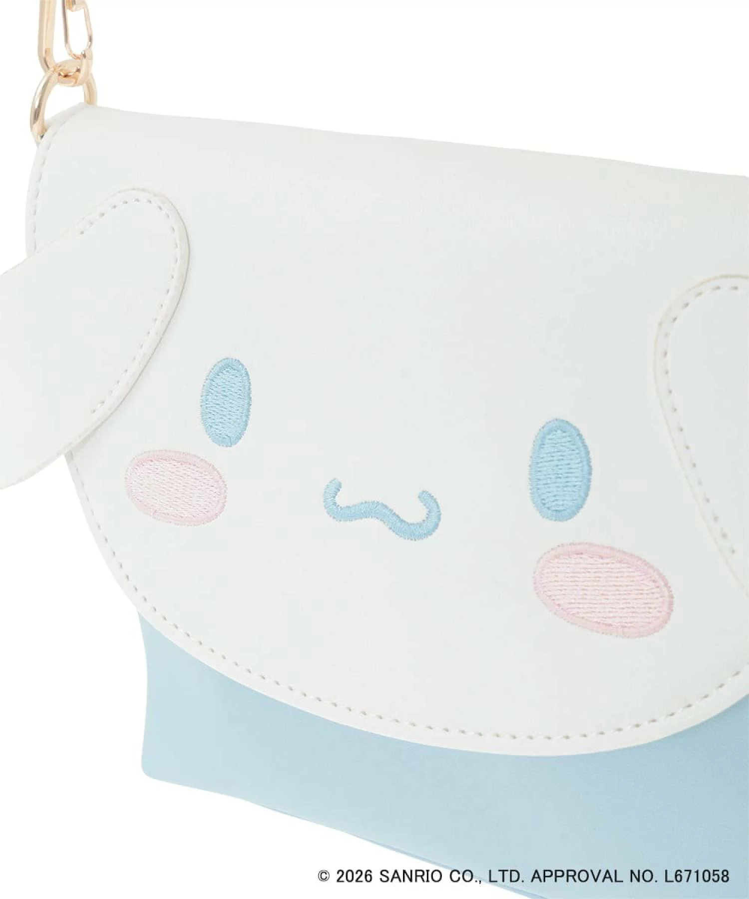 🆕【⭐訂購⭐】🇯🇵 日本直送 🌀#Sanrio 立體大頭造型 單肩包［2款選］🌀 [ELGD-0123][260824]