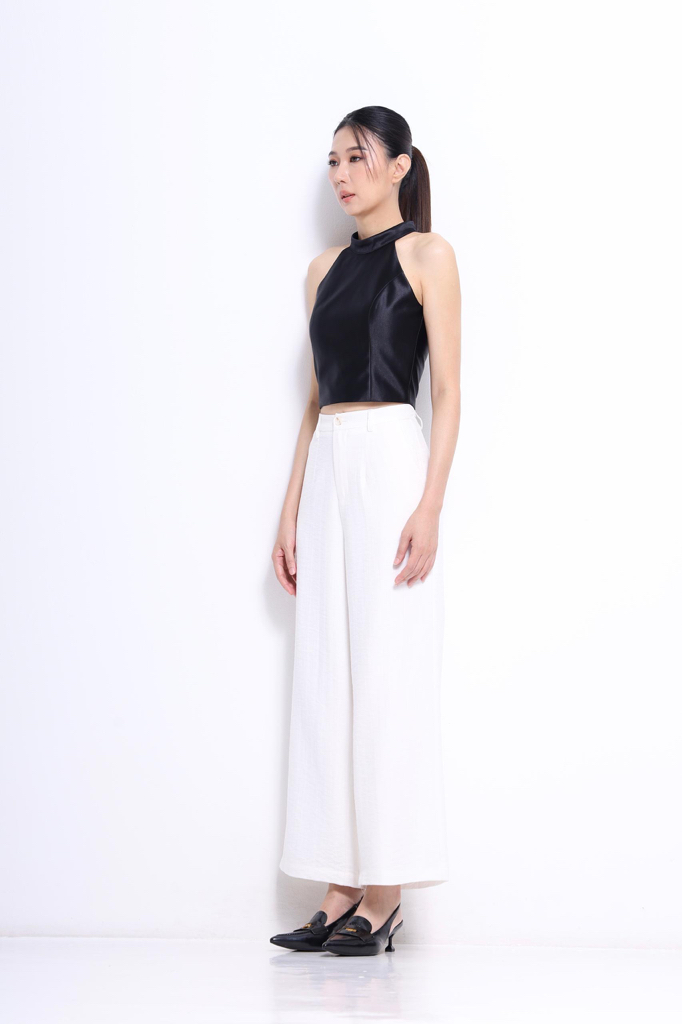 CB2729 Celeste Satin Halter Top